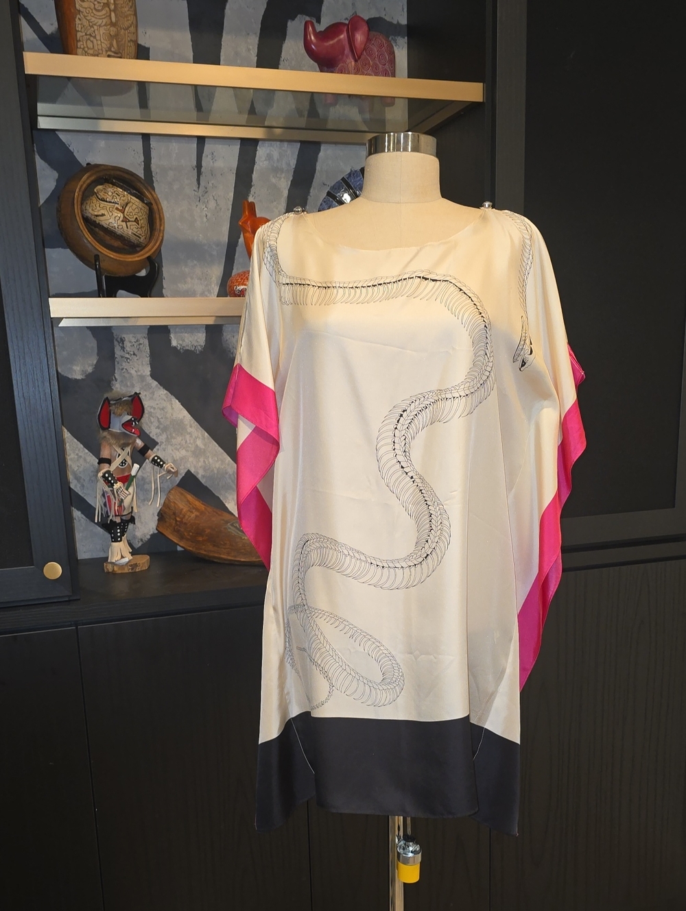 Gente Snake-Print Dress